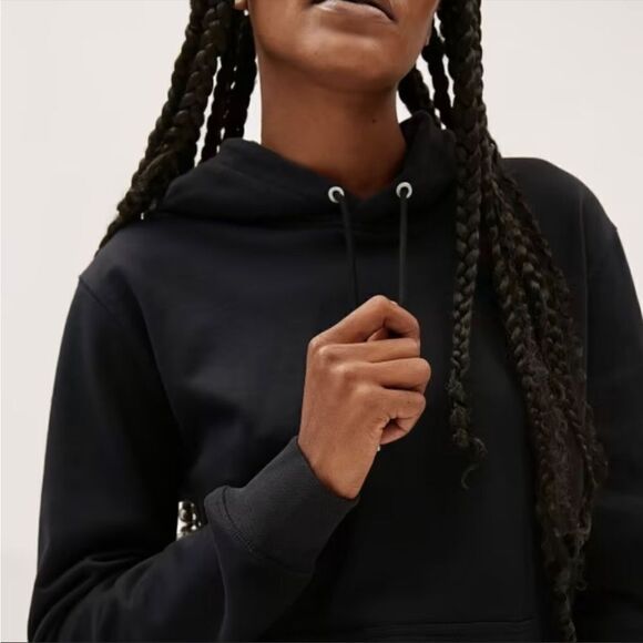 Everlane The French Terry Hoodie | Uniform in
Black Size S NWT - Picture 2 of 13